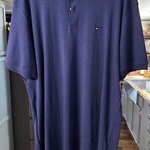Tommy Hilfiger Men's Deep Blue Polo Shirt